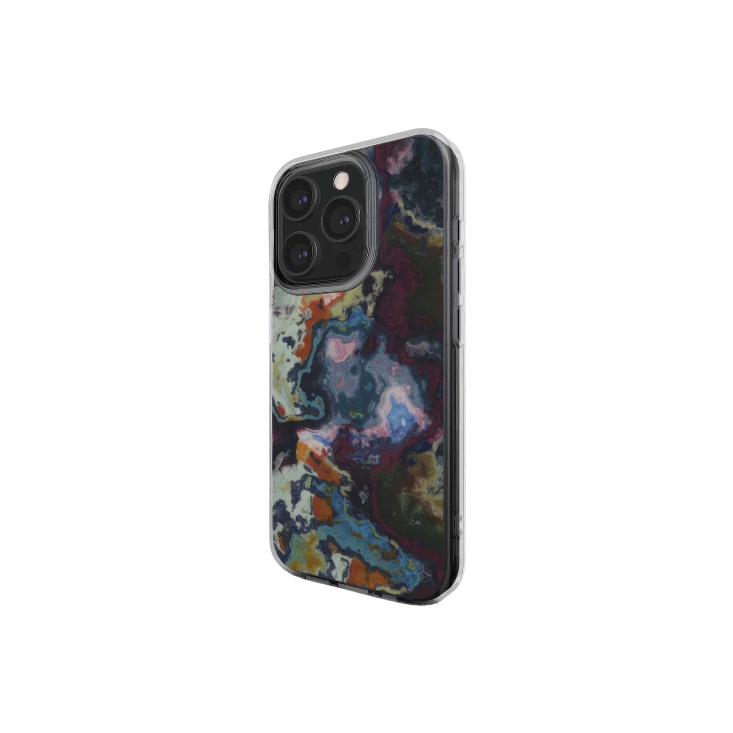 Molten Berries Clear Phone Case