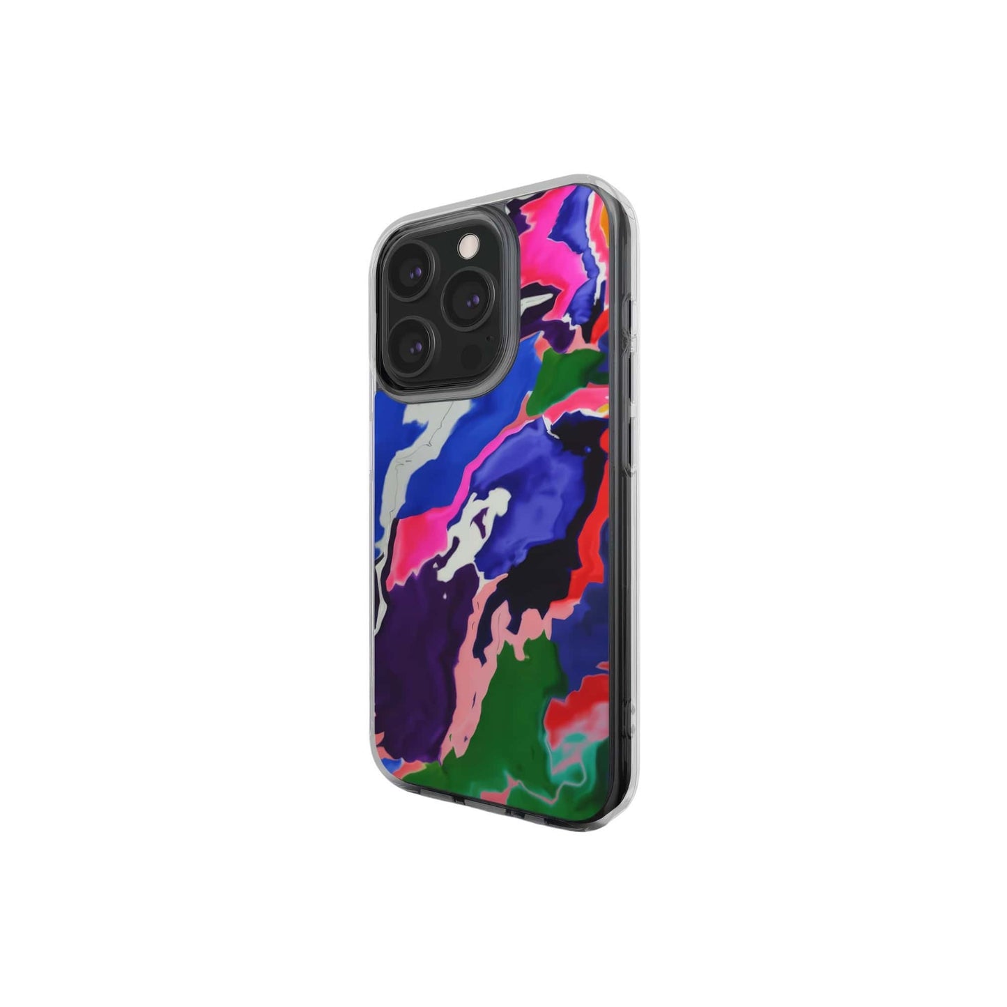 Nebula Drift Clear Phone Case