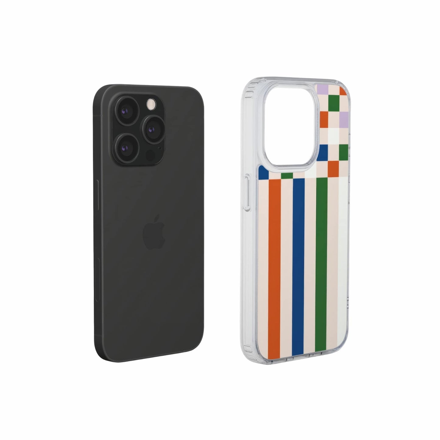 Pixel Grid Multi Clear Phone Case