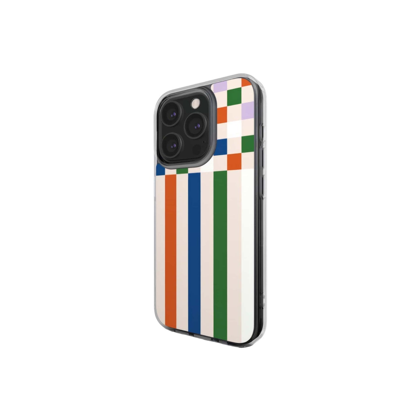 Pixel Grid Multi Clear Phone Case