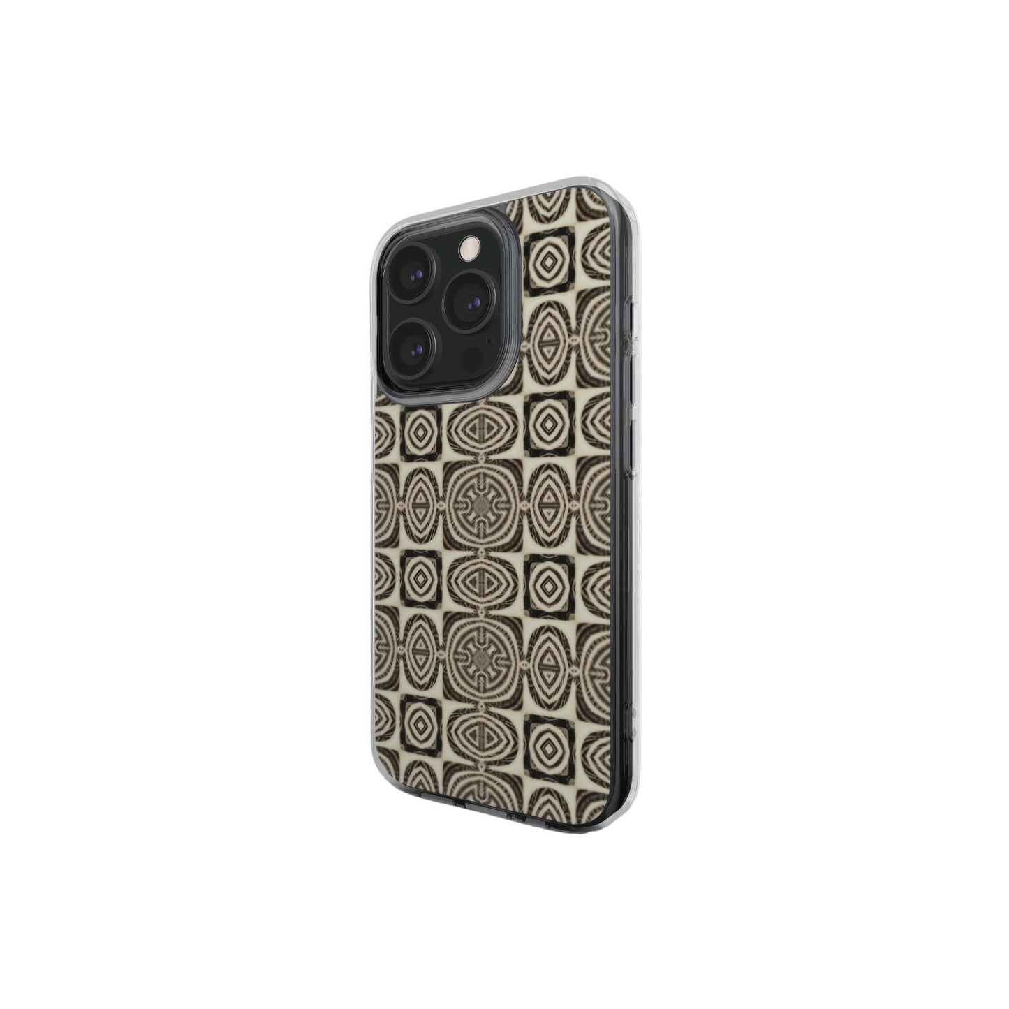 Wooden Snake #1 Clear Phone Case