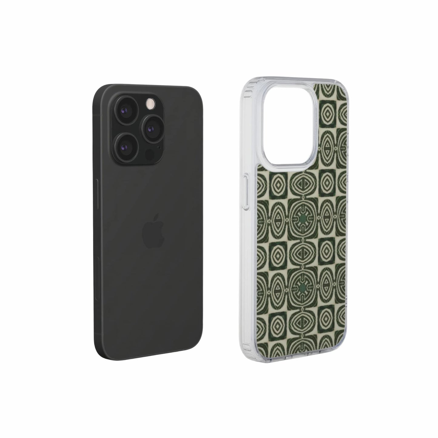 Wooden Snake #2 Clear Phone Case