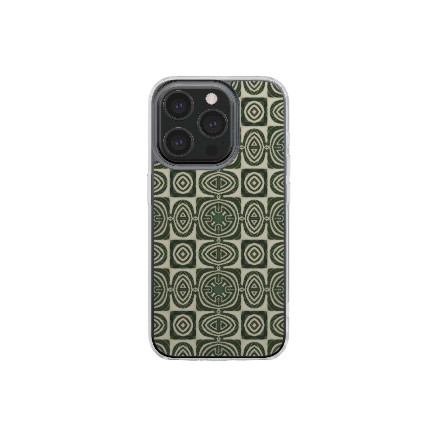 Wooden Snake #2 Clear Phone Case