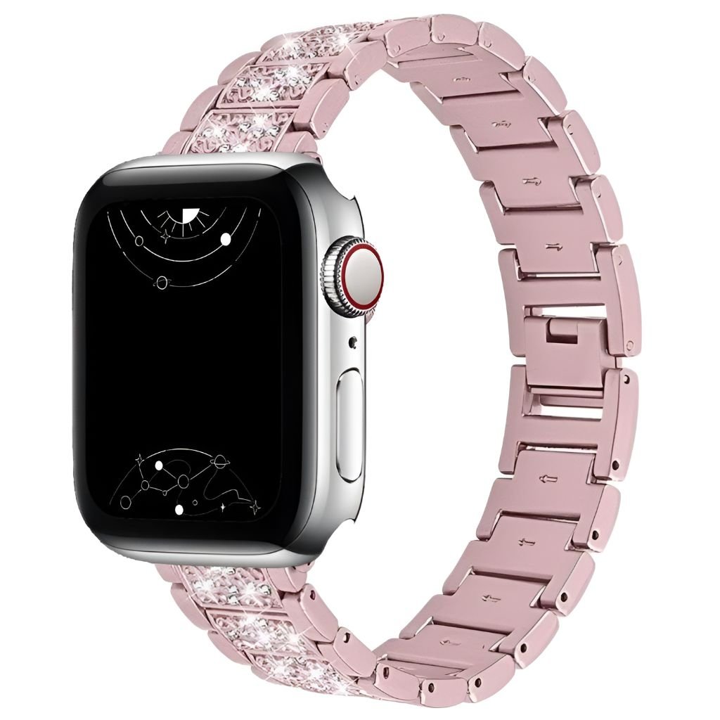 Glam Stainless Steel Band With Case