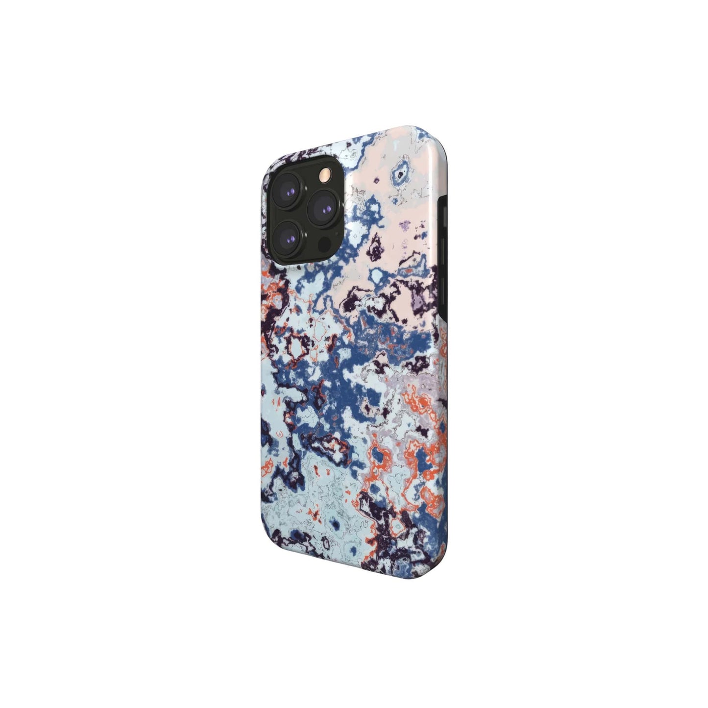 Blue Marble Mist MagSafe Tough Phone Case