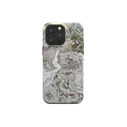 Classic White Marble MagSafe Tough Phone Case