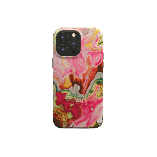 Neon Pink MagSafe Tough Phone Case