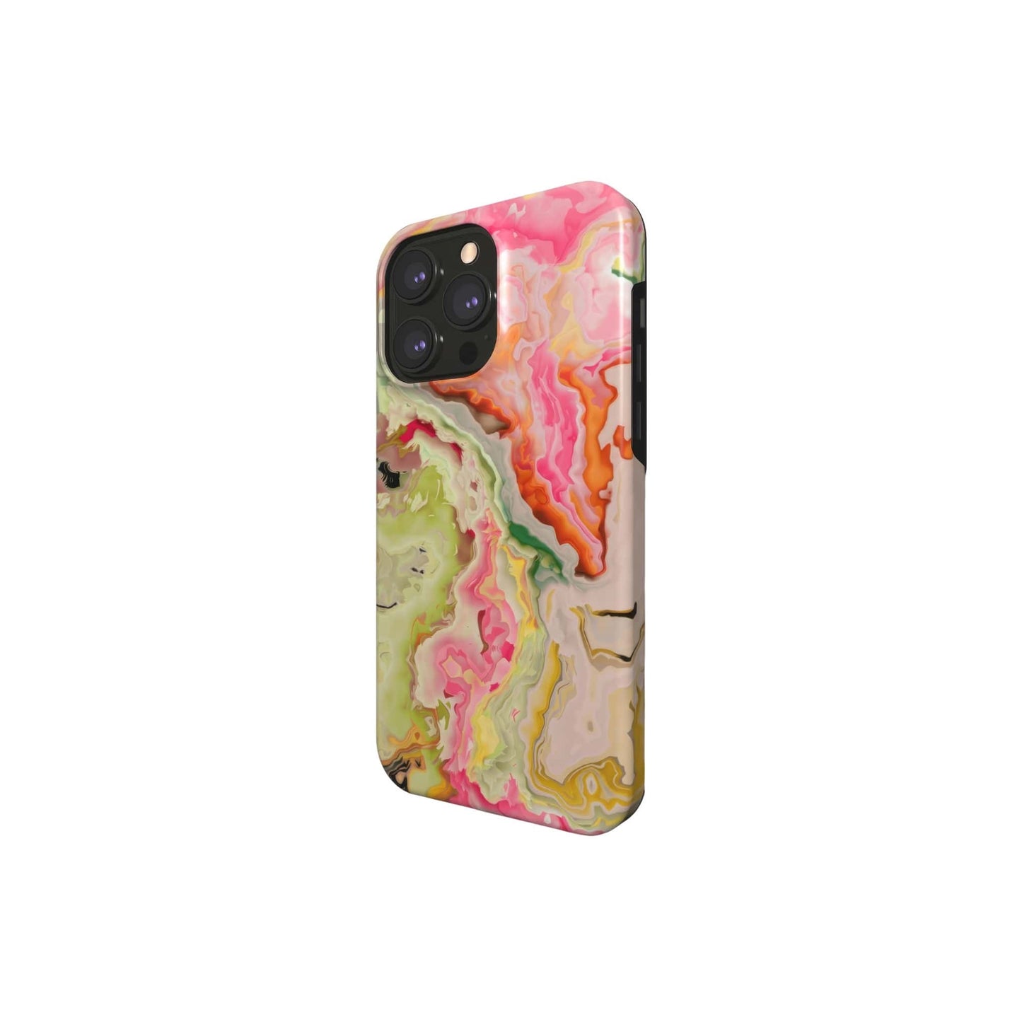 Neon Pink Light MagSafe Tough Phone Case