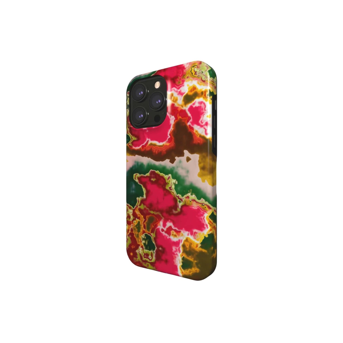 Neon Pink Rich MagSafe Tough Phone Case