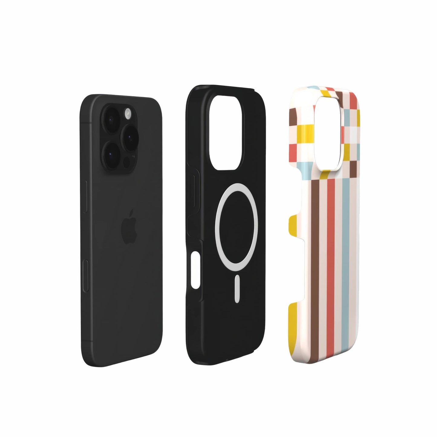 Pixel Grid Vintage MagSafe Tough Phone Case