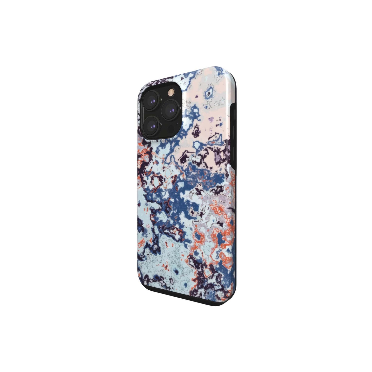 Blue Marble Mist Tough Phone Case