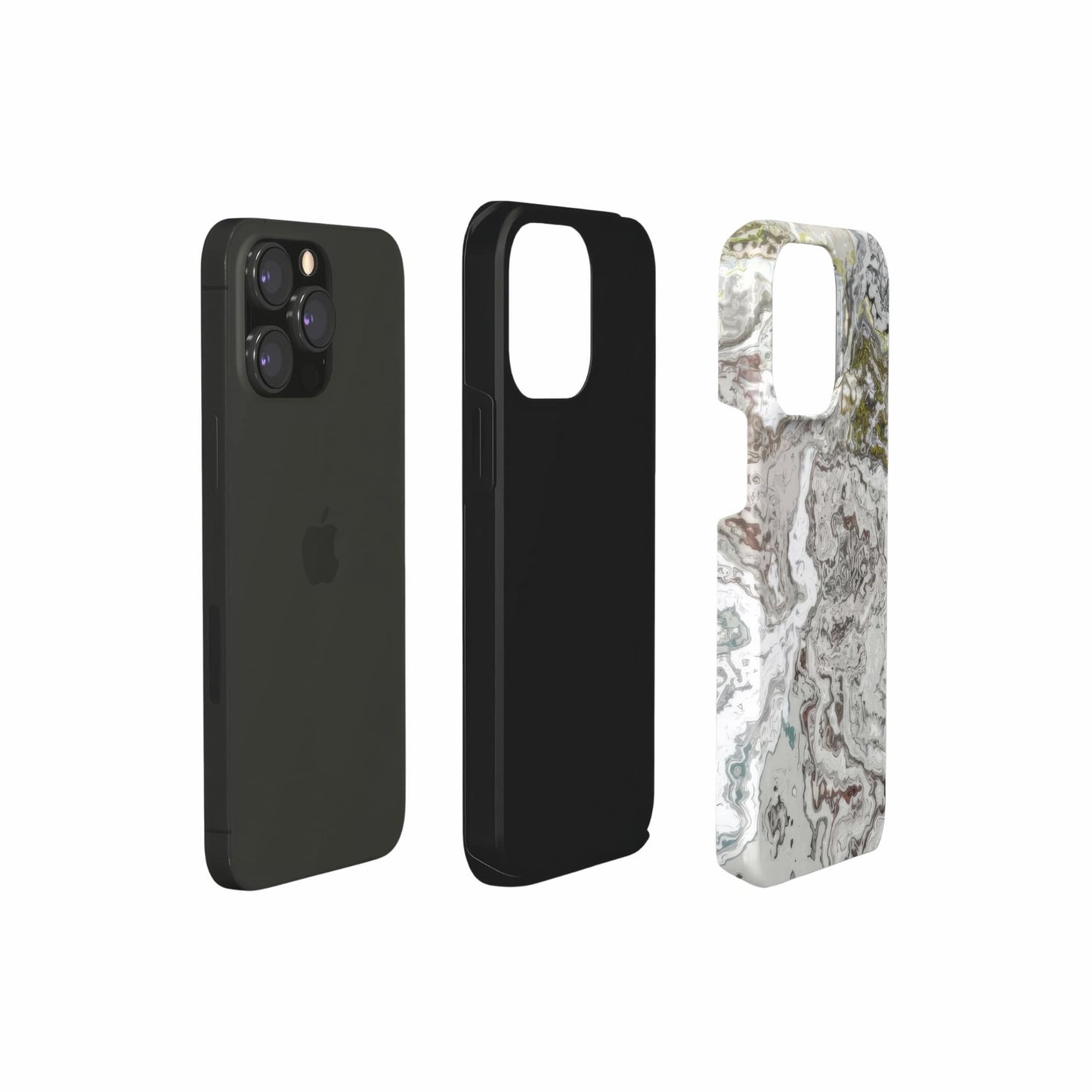 Classic White Marble Tough Phone Case