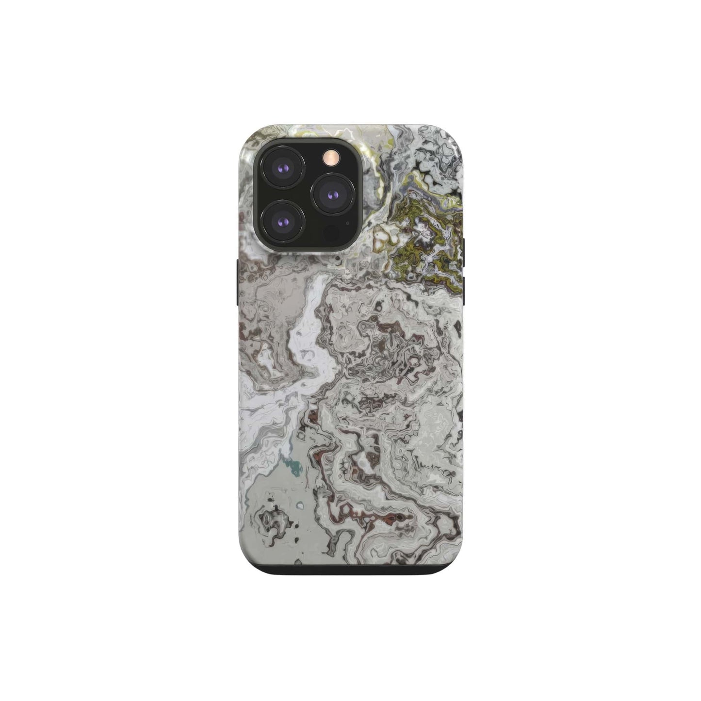Classic White Marble Tough Phone Case