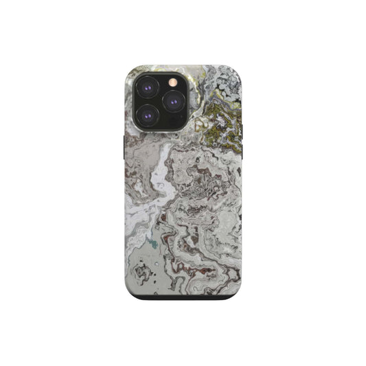 Classic White Marble Tough Phone Case