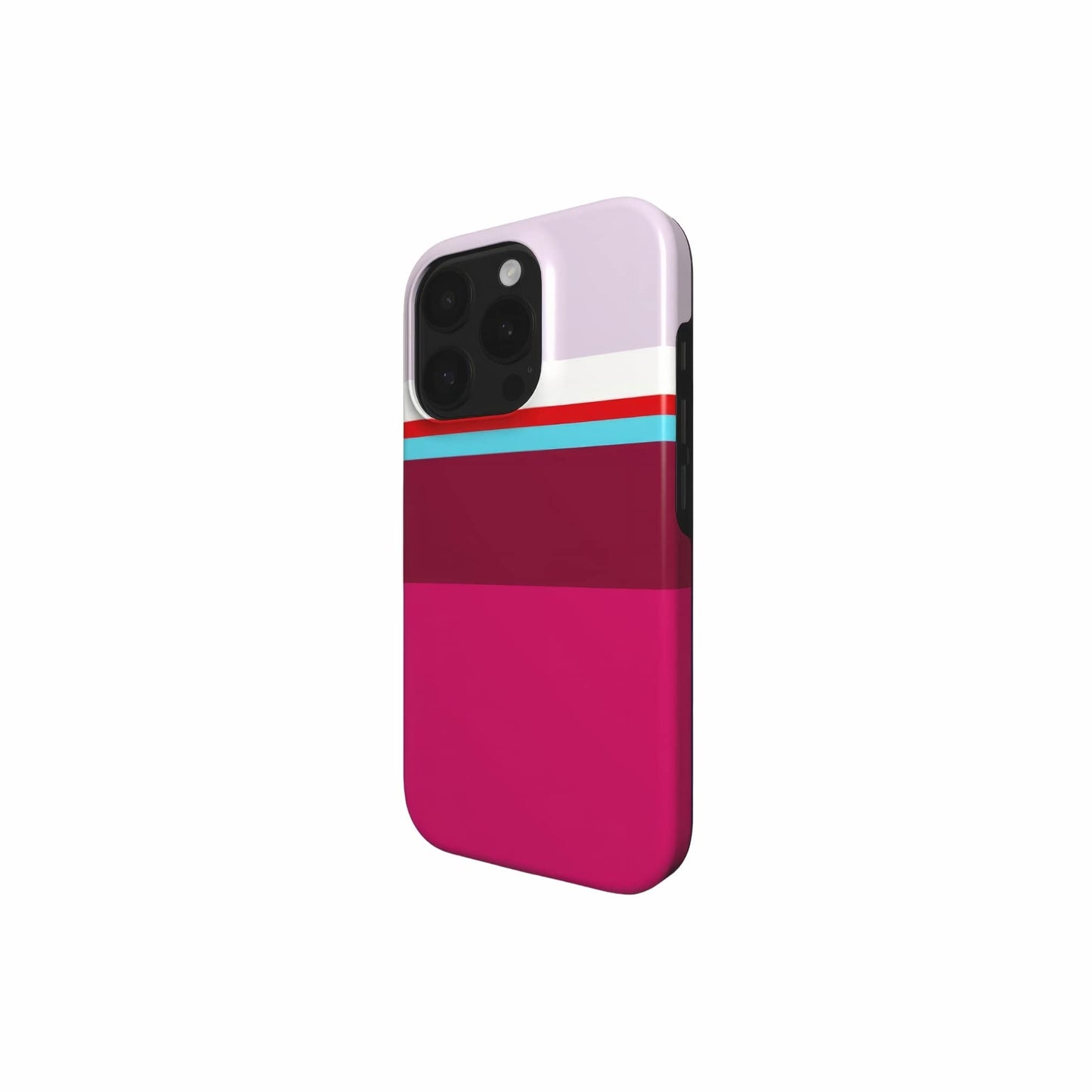 Color Blocks Fuchsia MagSafe Tough Phone Case