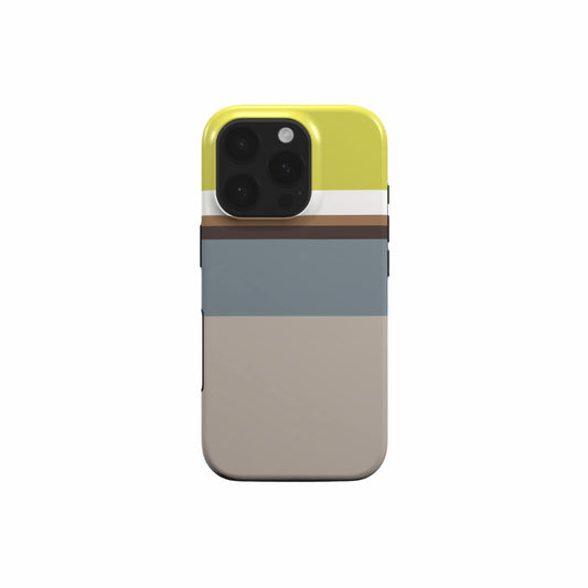 Color Blocks Gray MagSafe Tough Phone Case