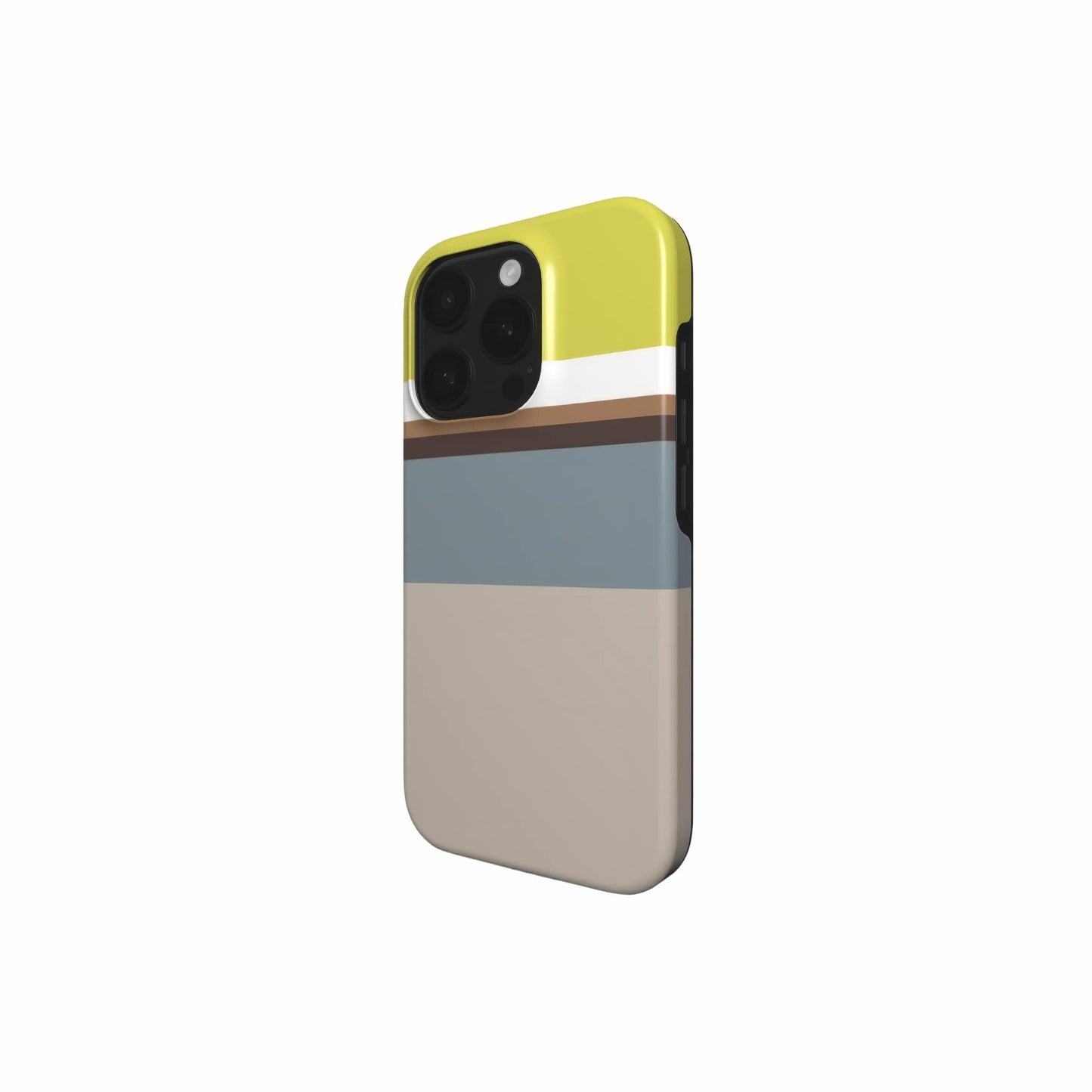 Color Blocks Gray MagSafe Tough Phone Case
