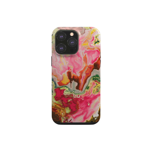 Neon Pink Tough Phone Case