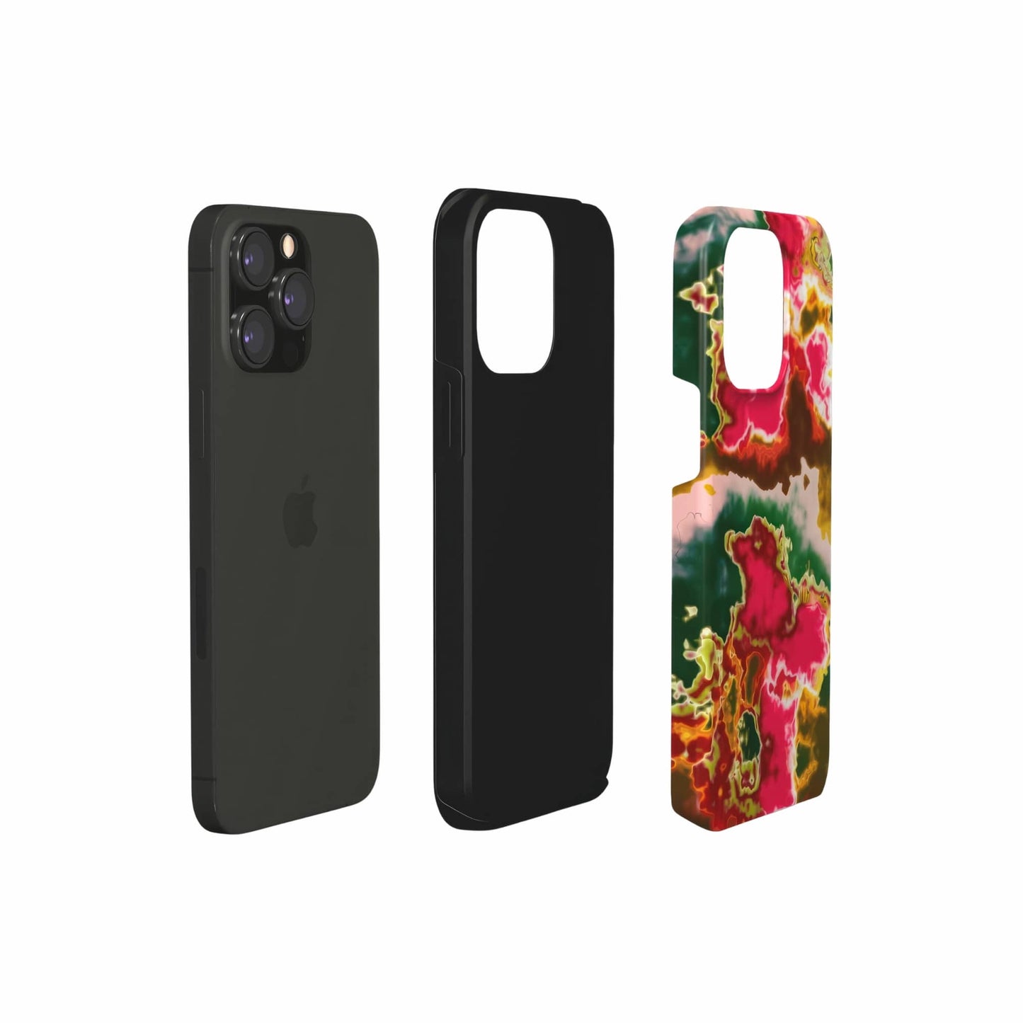 Neon Pink Rich Tough Phone Case