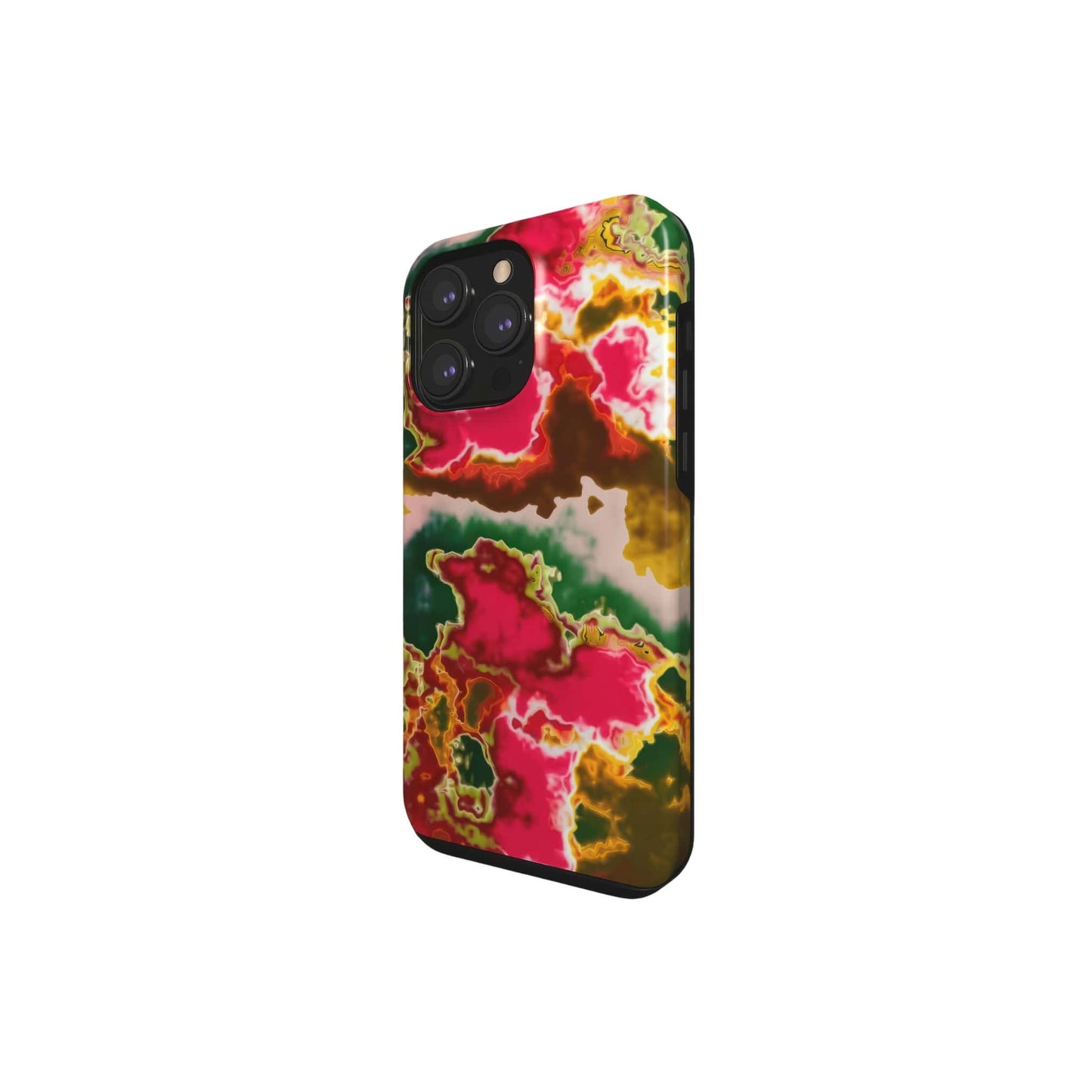 Neon Pink Rich Tough Phone Case