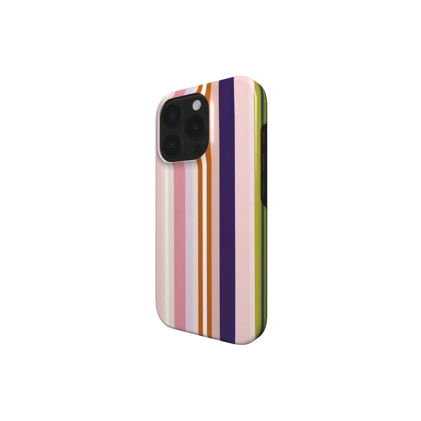 Parallel Flow Pink MagSafe Tough Phone Case