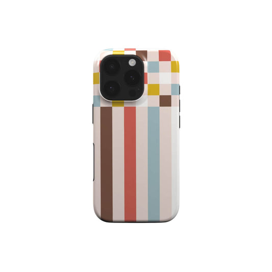 Pixel Grid Vintage MagSafe Tough Phone Case