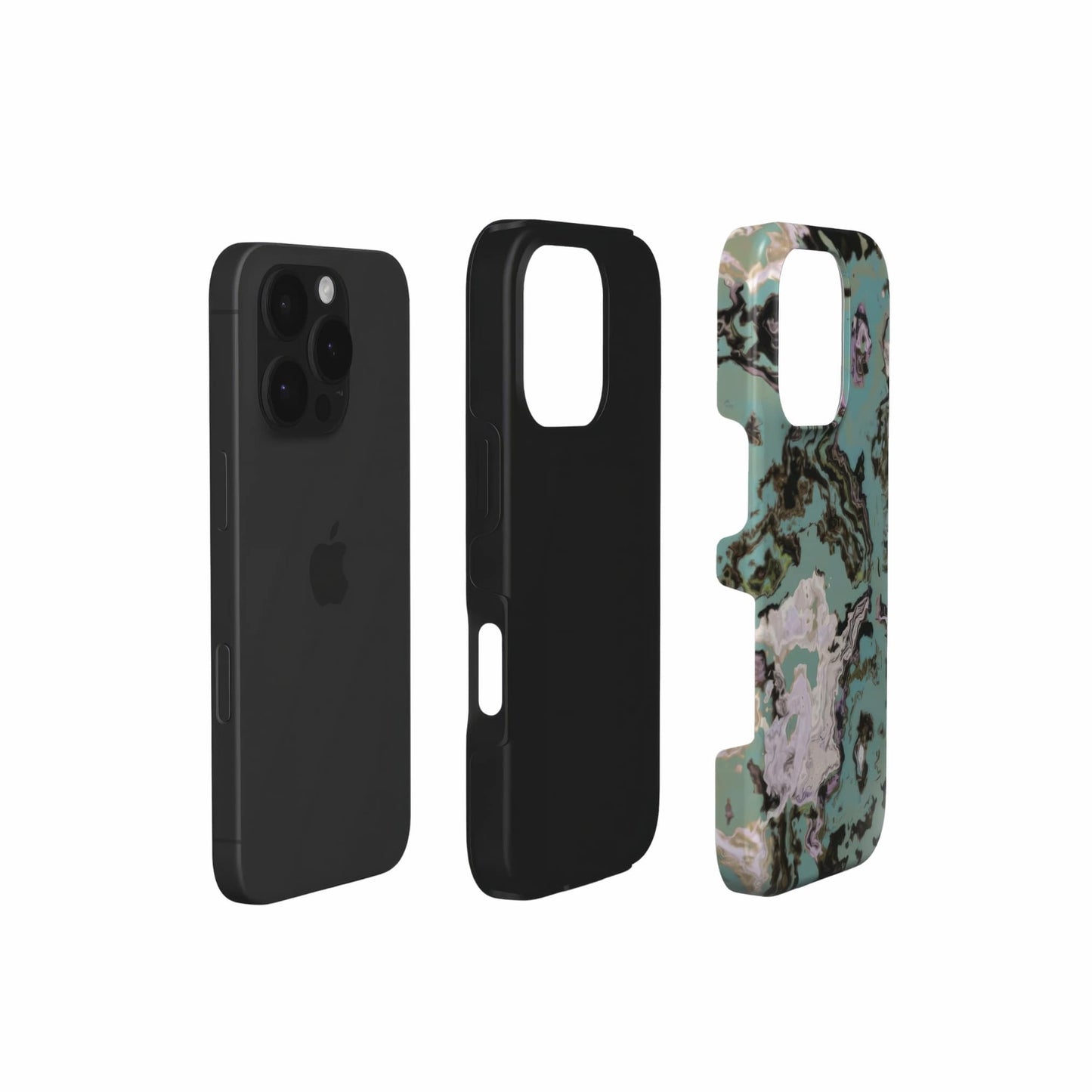 Teal Sea Tough Phone Case